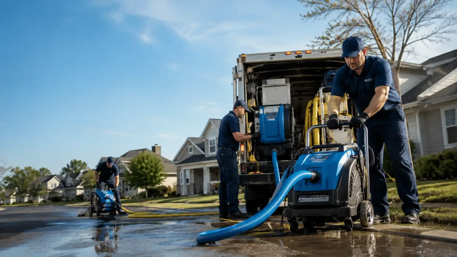 Flood Damage Cleanup in Blue Mound, KS
